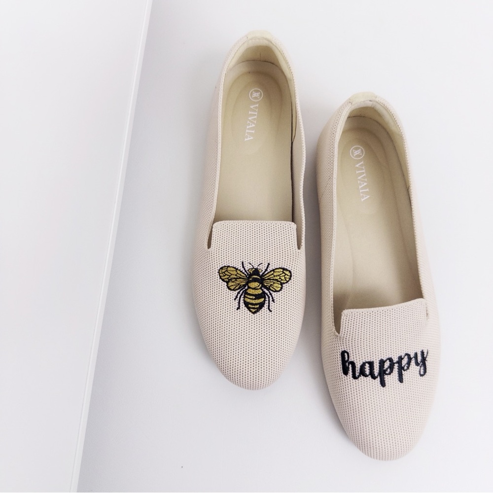 VIVAIA . Bee Happy Audrey Loafers
